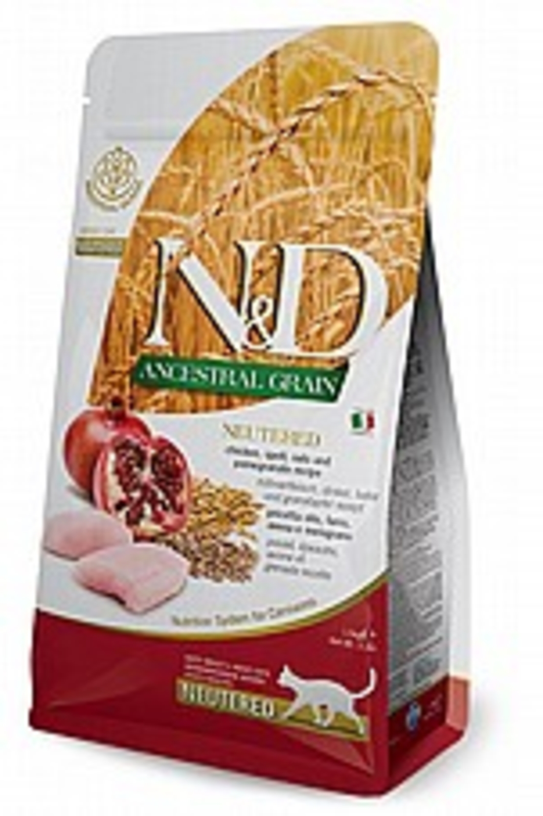 ND אנסס עוף רימון חתול מסורס 10 ק