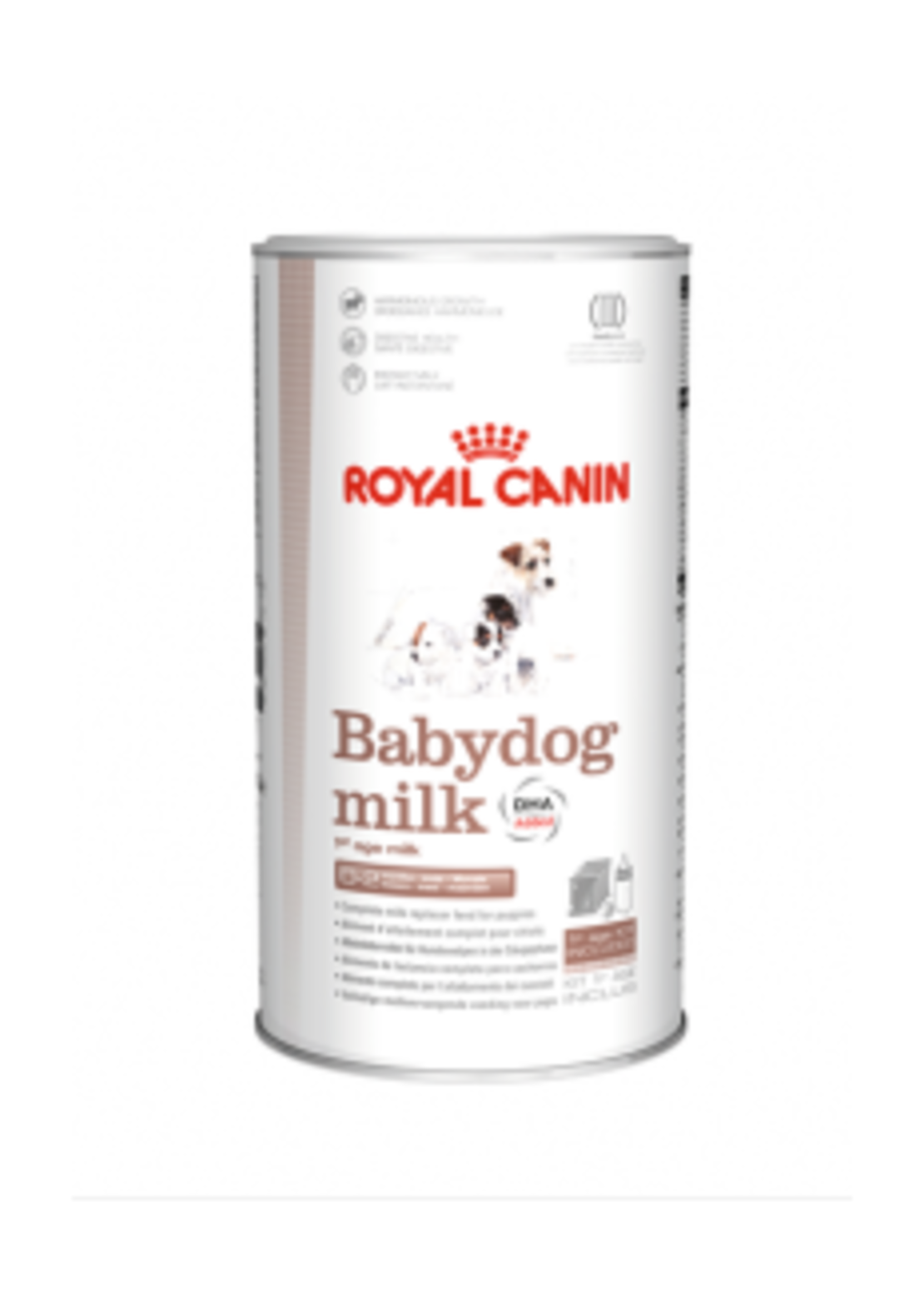 אבקת תחליף חלב לגורי כלב 400 גרםBABY DOG MILK 400G