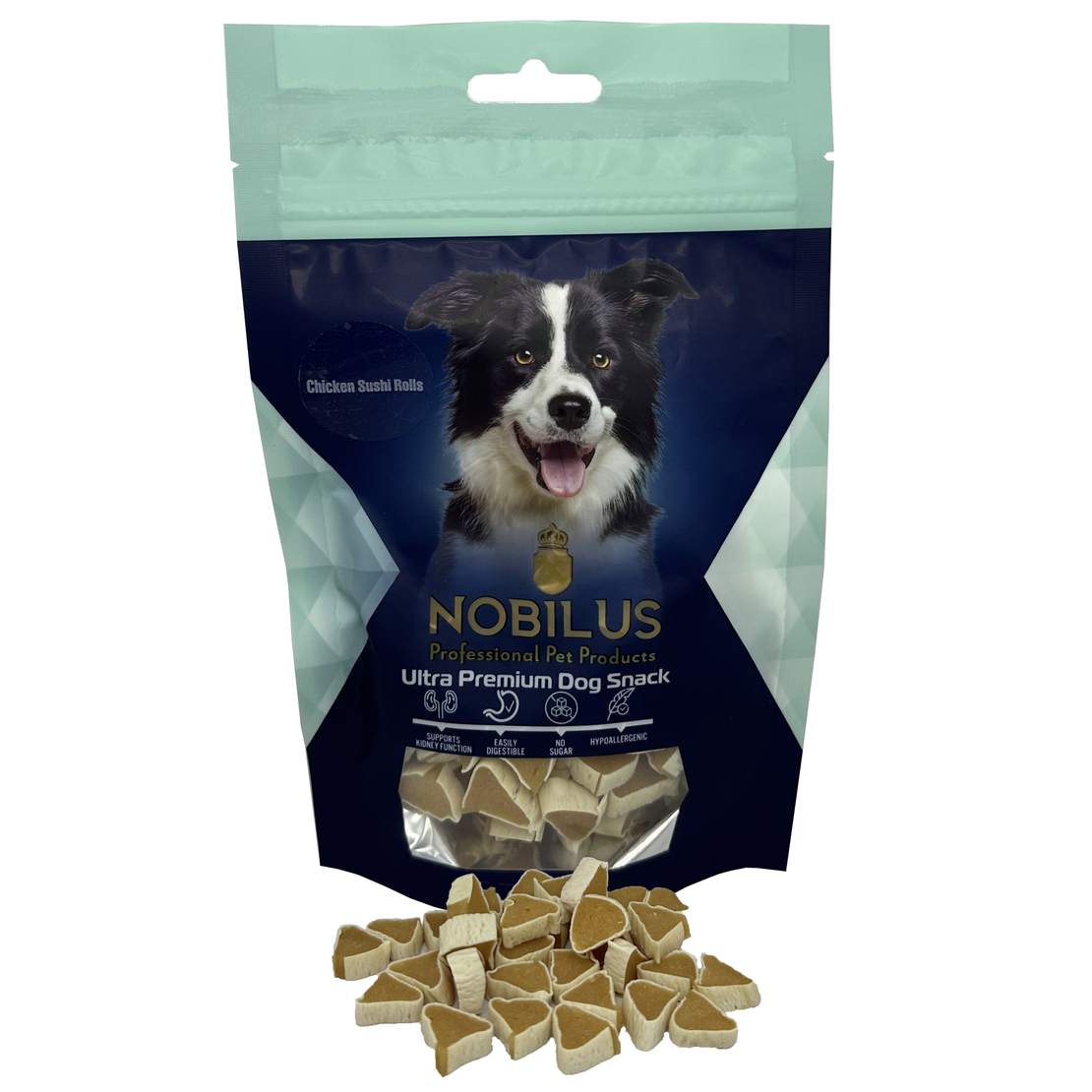נובילוס חטיף סושי עוף – 80 גרם