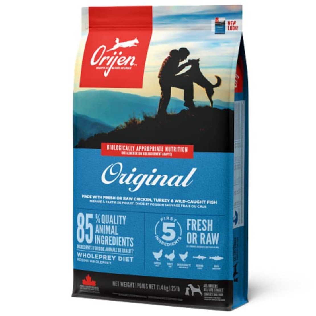 אוריג'ן אוריג'ינל 2 קג - מזון יבש לכלבים בוגרים מכל הגזעים (אוריג'ינל)