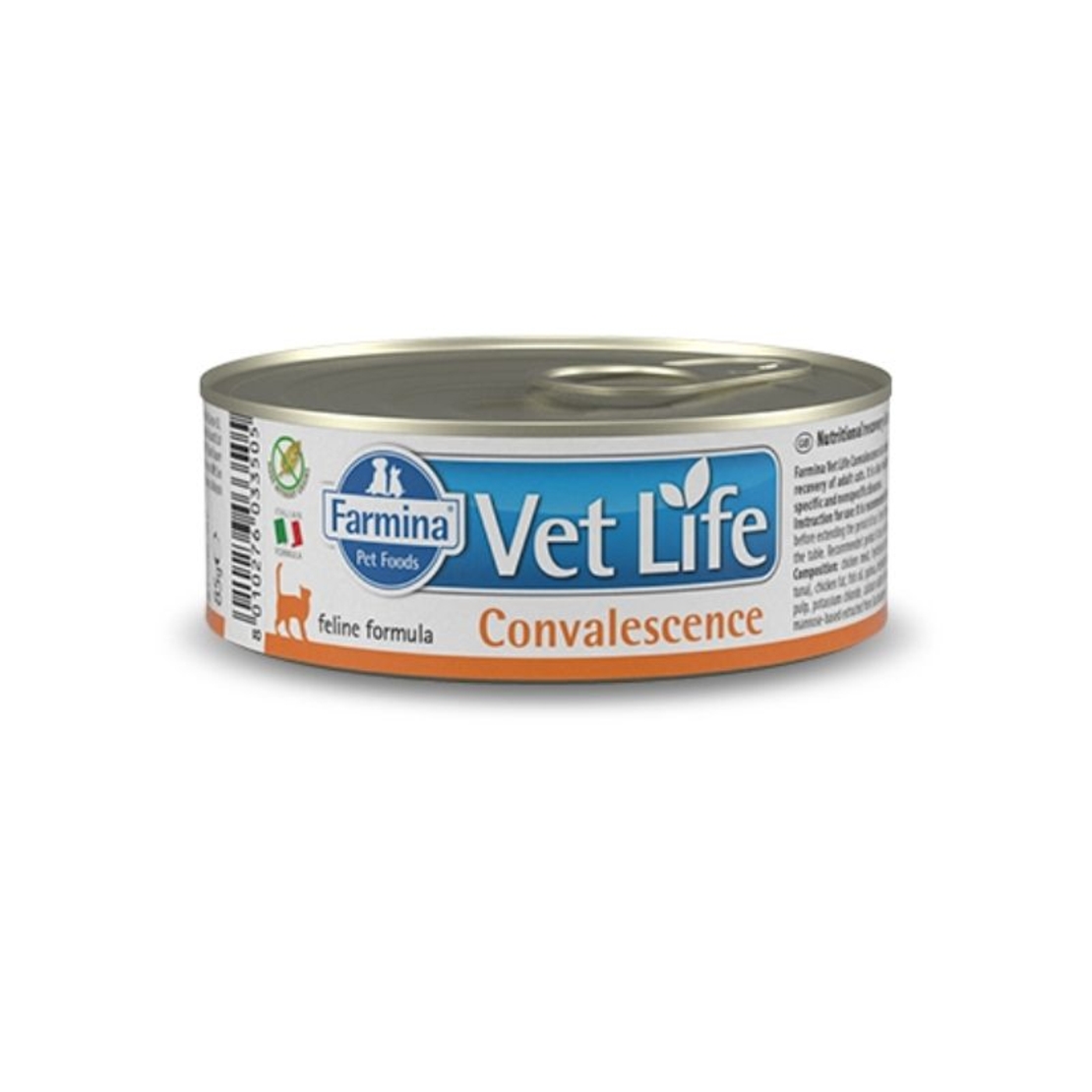 וטלייף שימור קונבלסנס (ריקברי) חתול 85 ג' וט-לייף VETLIFE