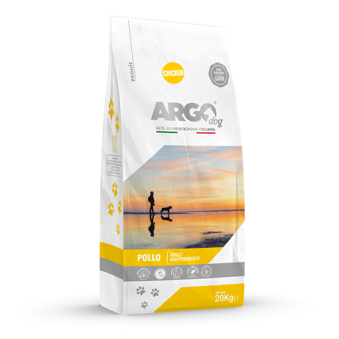 ARGO- ארגו מזון לכלב בוגר עוף- 20 ק
