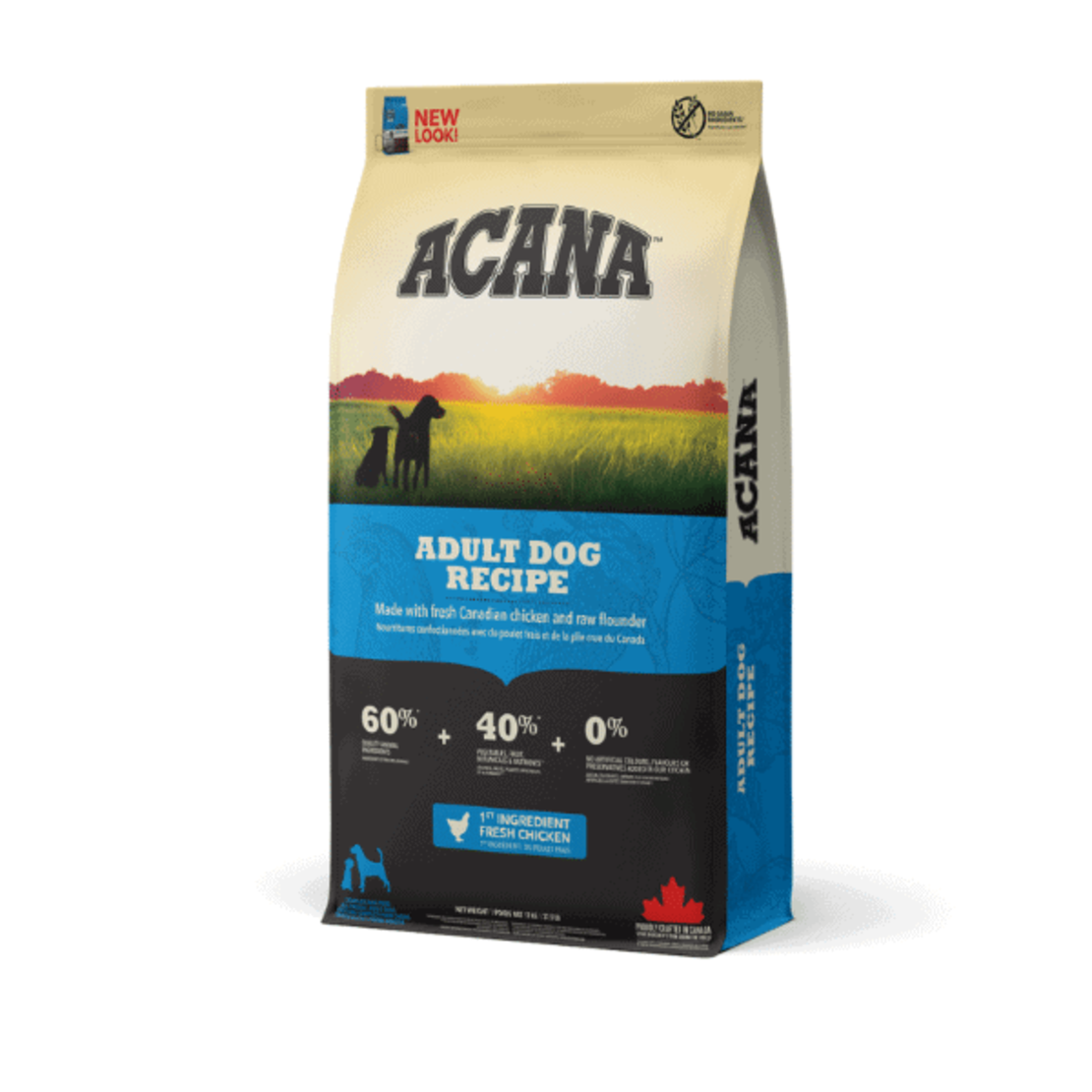 אקאנה הריטג' בוגר מזון לכלב ACANA - משקל שק 6 ק
