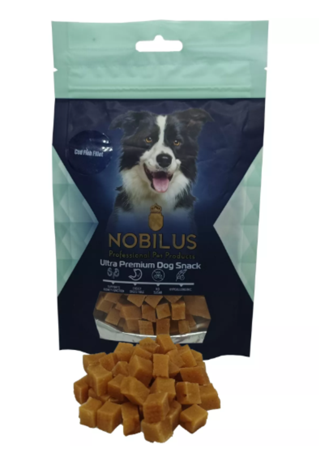 חטיף לכלב – נובילוס פילה דג קוד