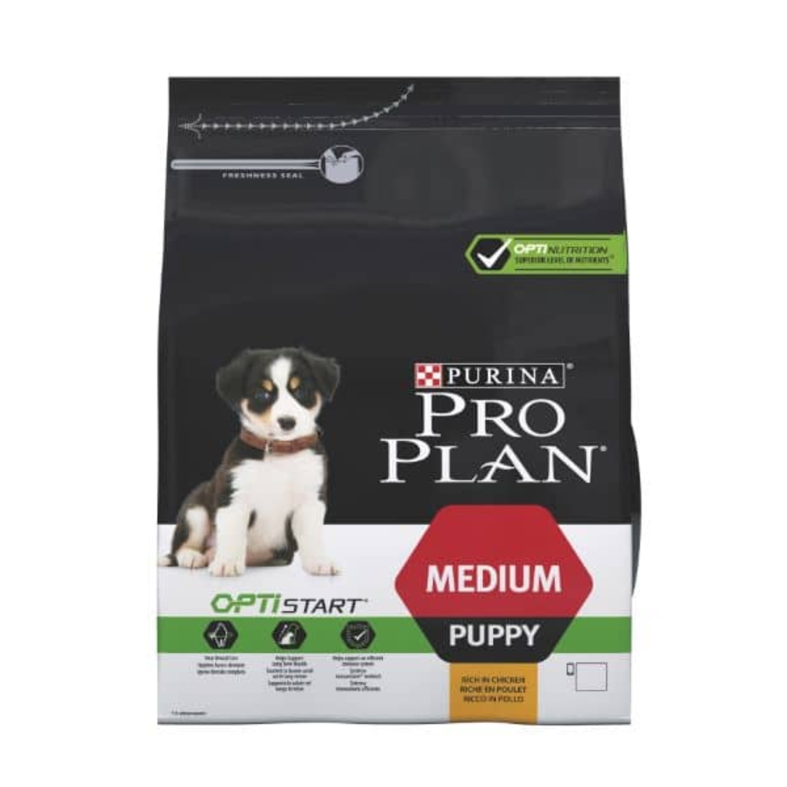 פרו פלאן עוף גור גזע בינוני PRO PLAN - בגודל 12 קילו שק