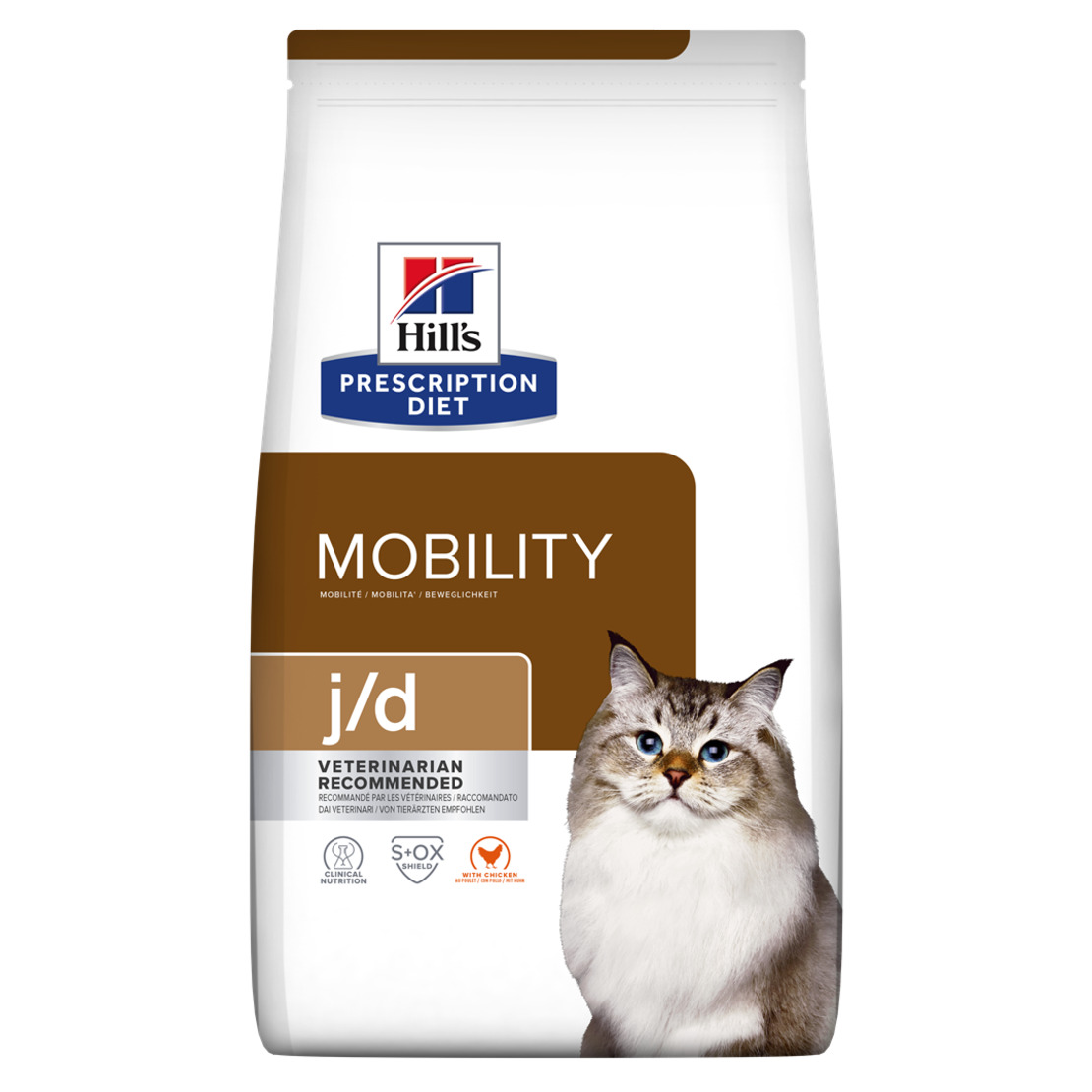 j/d | Hill's Prescription Diet מוביליטי לחתול, 3 ק