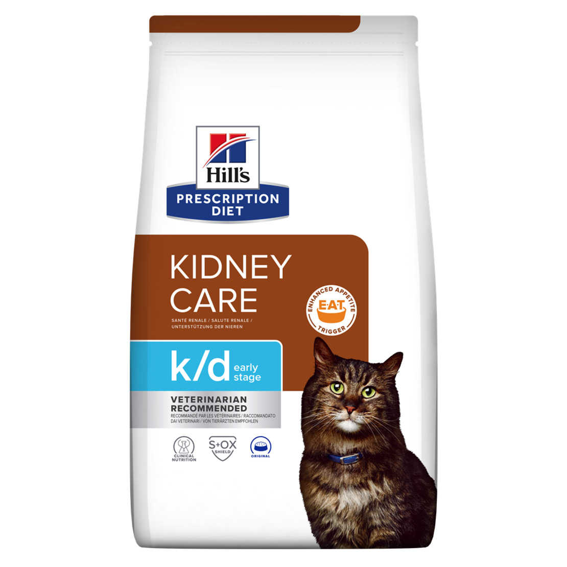 k/d Early Stage | Hill's Prescription Diet קידני קייר לחתול, 3 ק