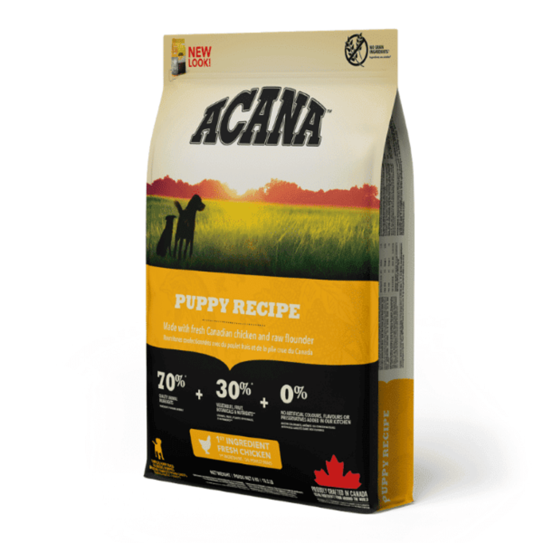 אקאנה הריטג' מזון לגורי כלבים ACANA - משקל שק 2 ק