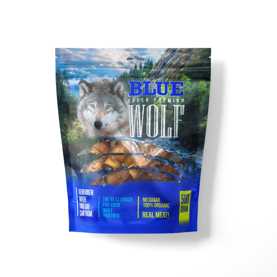 בלו וולף בשר עוף מגולגל על מקל בקר במילוי כבד ושמן זית 500 גרם