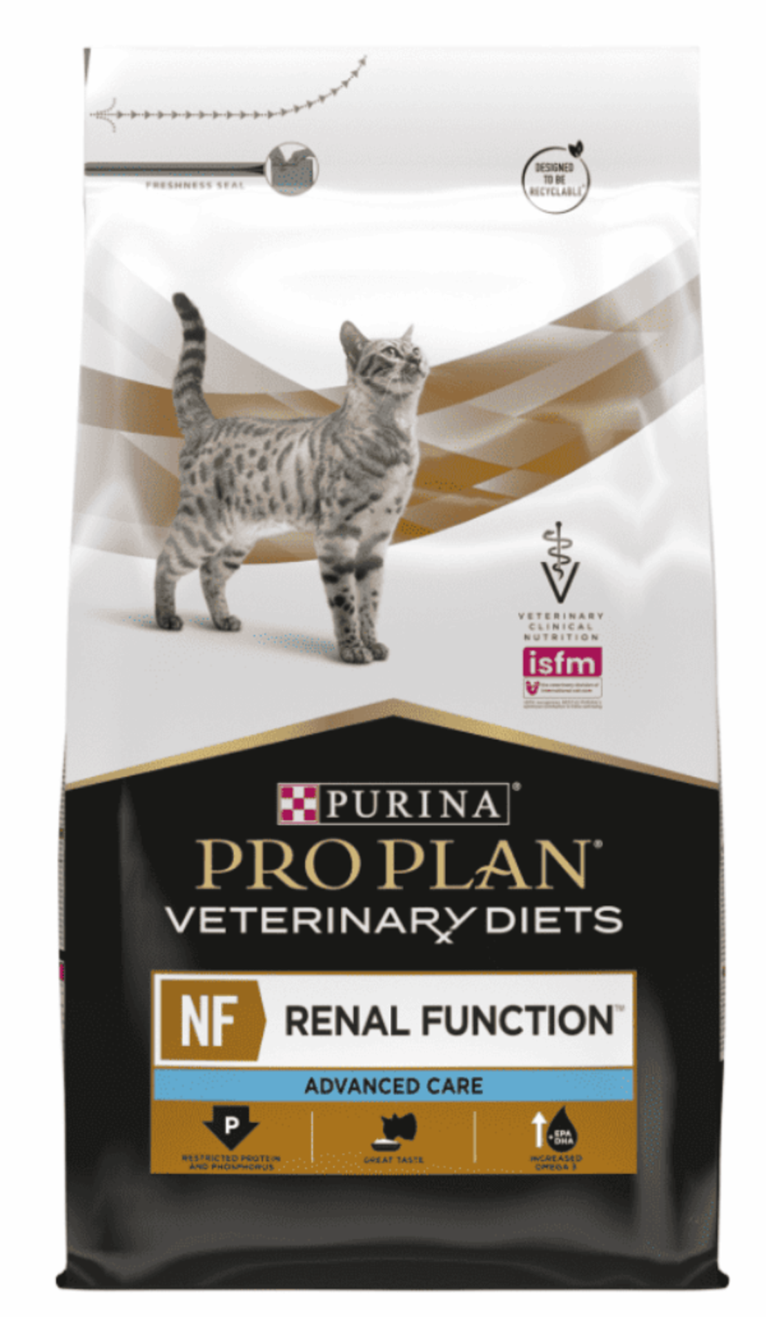 פרו פלאן NF מזון רפואי לחתולים הסובלים מתפקוד כליות לקוי - 5 ק