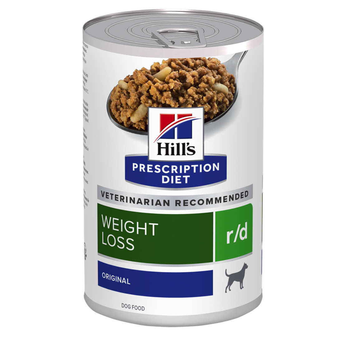 שימורי r/d | Hill's Prescription Diet הפחתת משקל לכלב, 350 גר'
