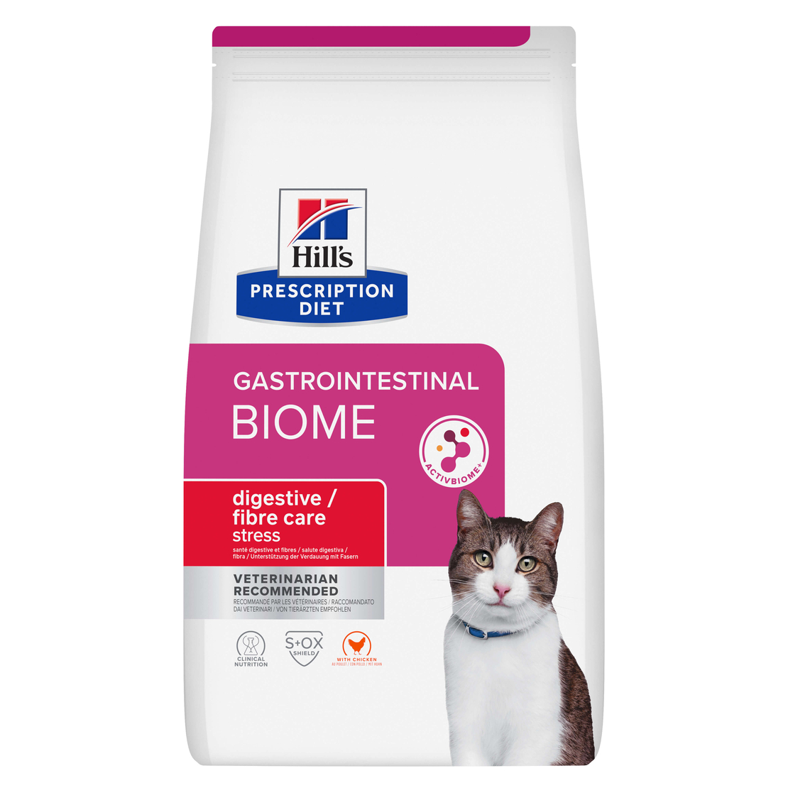 GI Biome | Hill's Prescription Diet סטרס לחתול, 3 ק