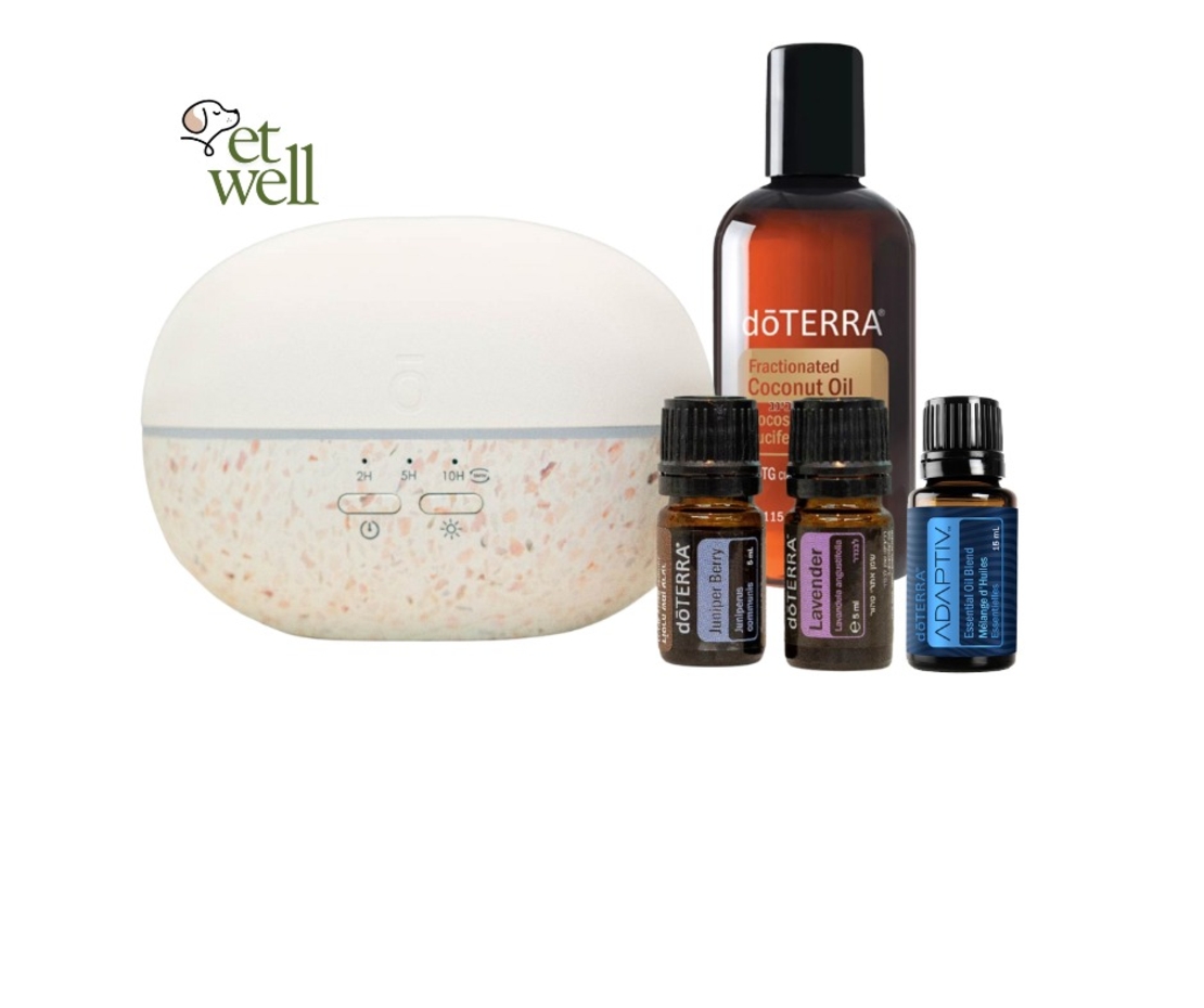 חבילת הרגעה לכלבים במצבי לחץ וחרדה (בעיקר לכלבים שמפחדים מברקים ורעמים, זיקוקים, ועוד)