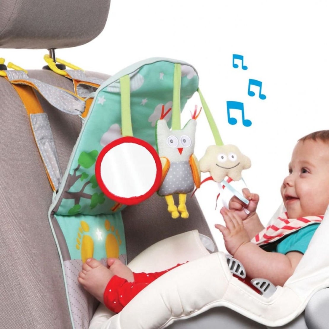 PLAY & KICK CAR TOY - פעלולון לרכב מנגן ומאיר של טף טויס