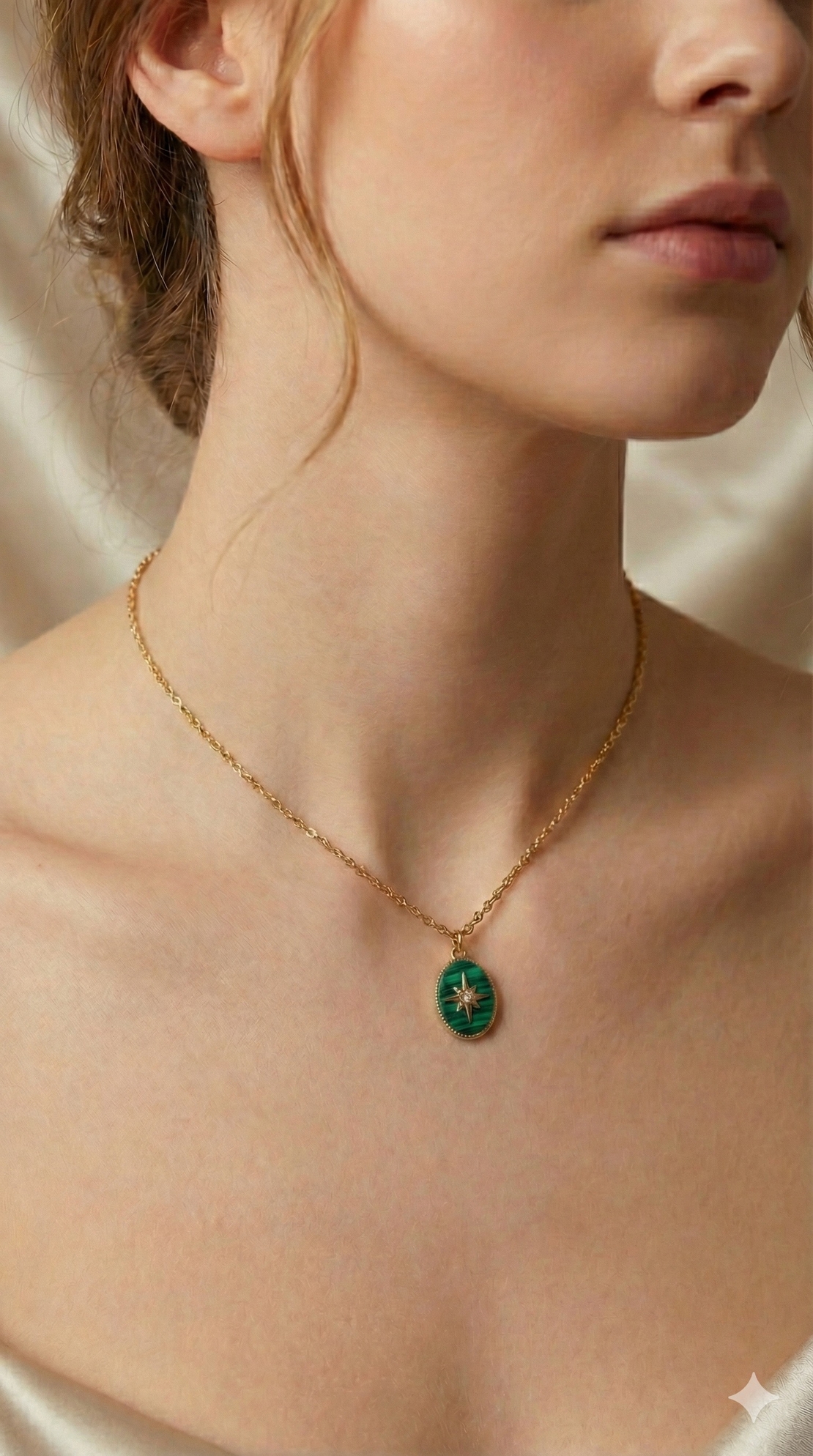 שרשרת כוכב הצפון מלאכיט