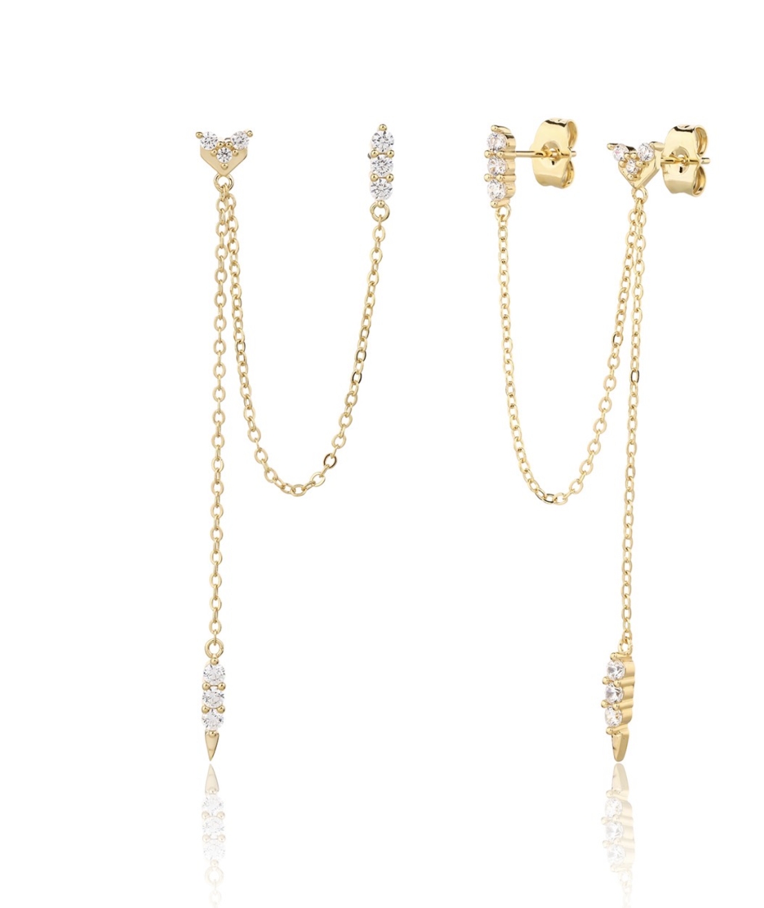 עגיל Glow כפול