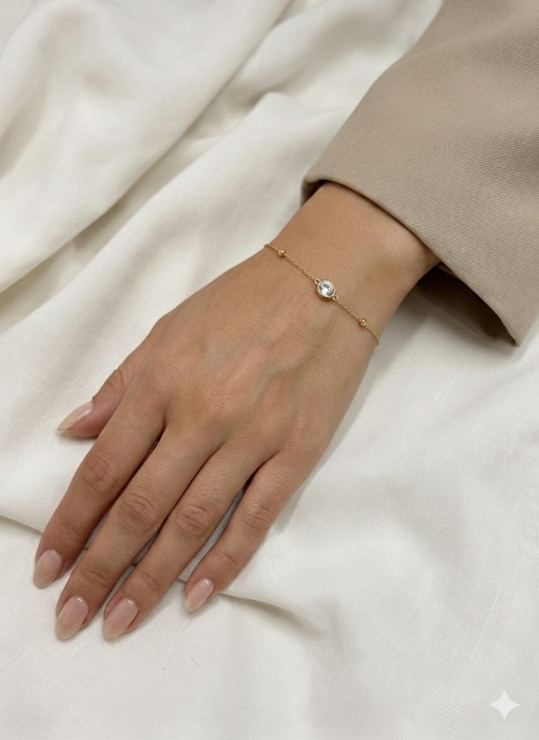 צמיד אלישיה לבן