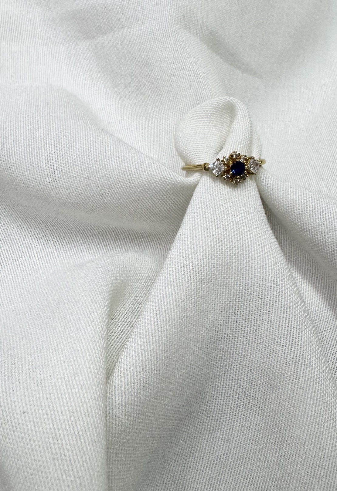 טבעת אליסה כחול