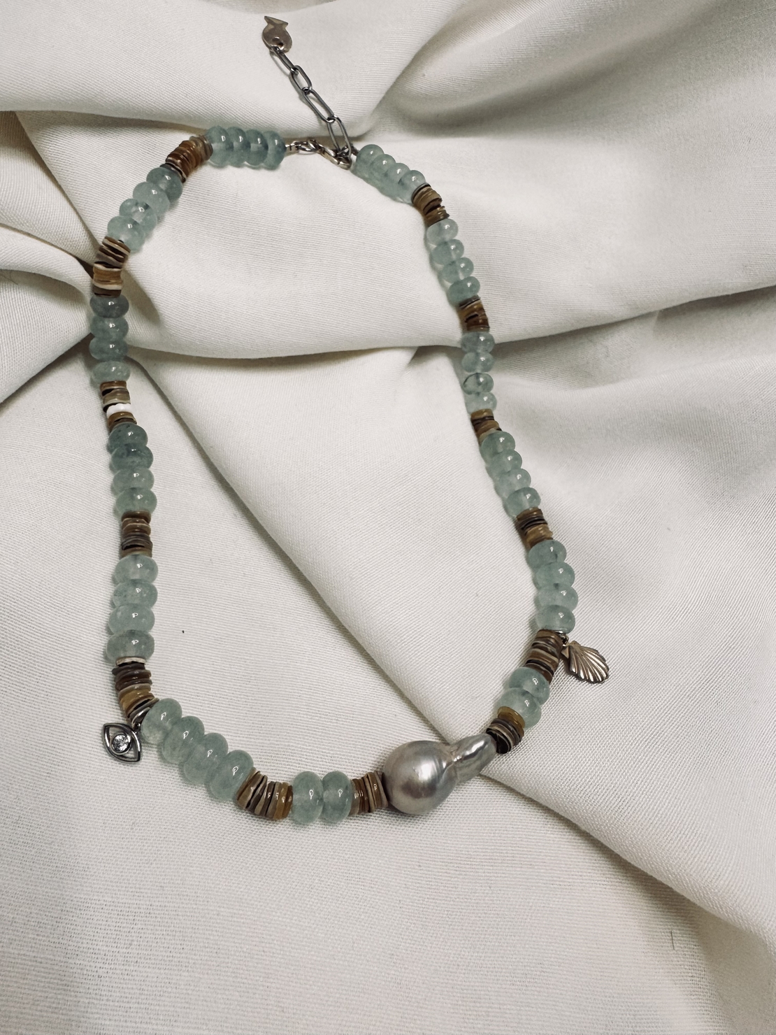 שרשרת אקוומרין