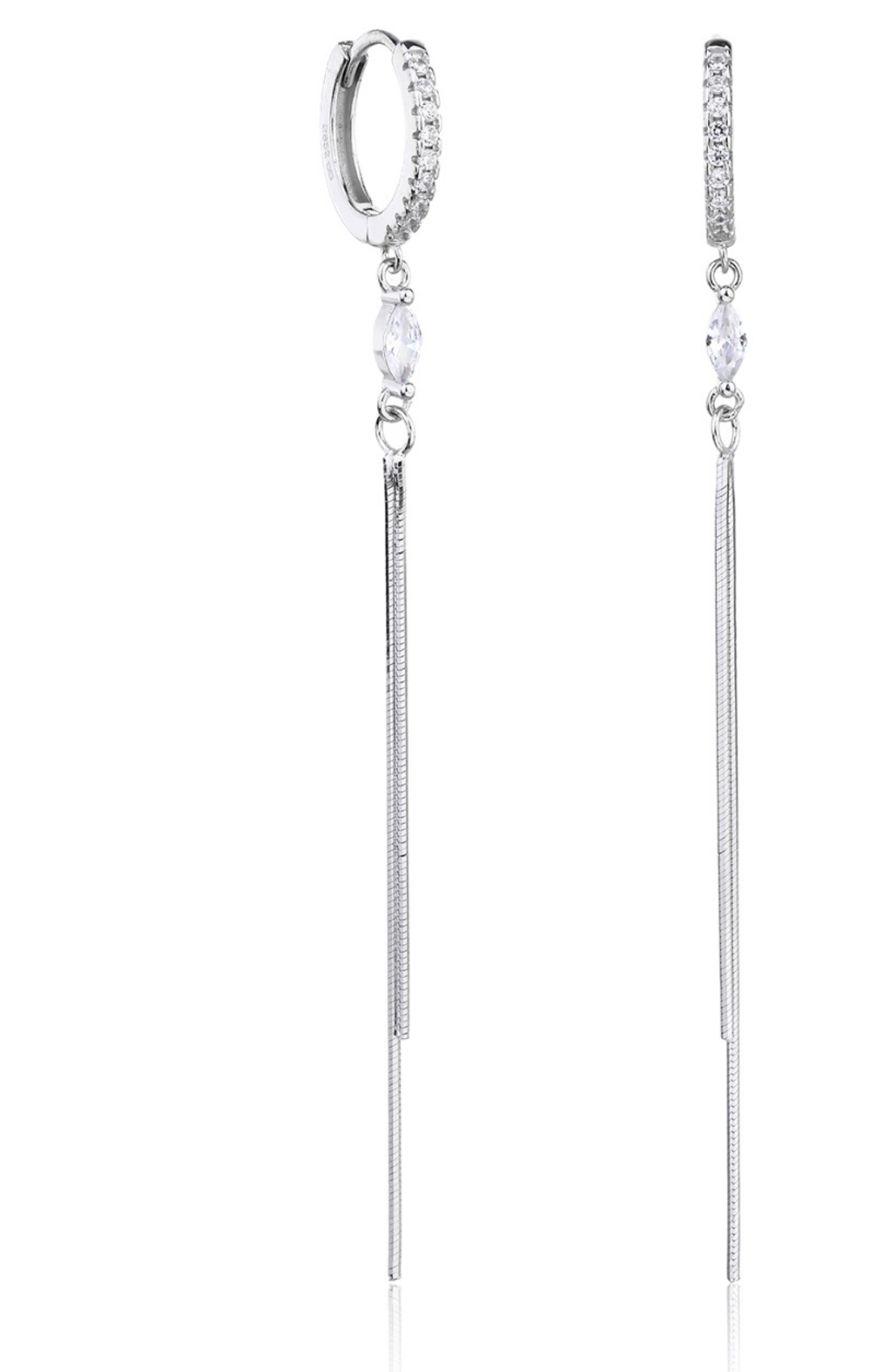 עגילי קמילה כסף