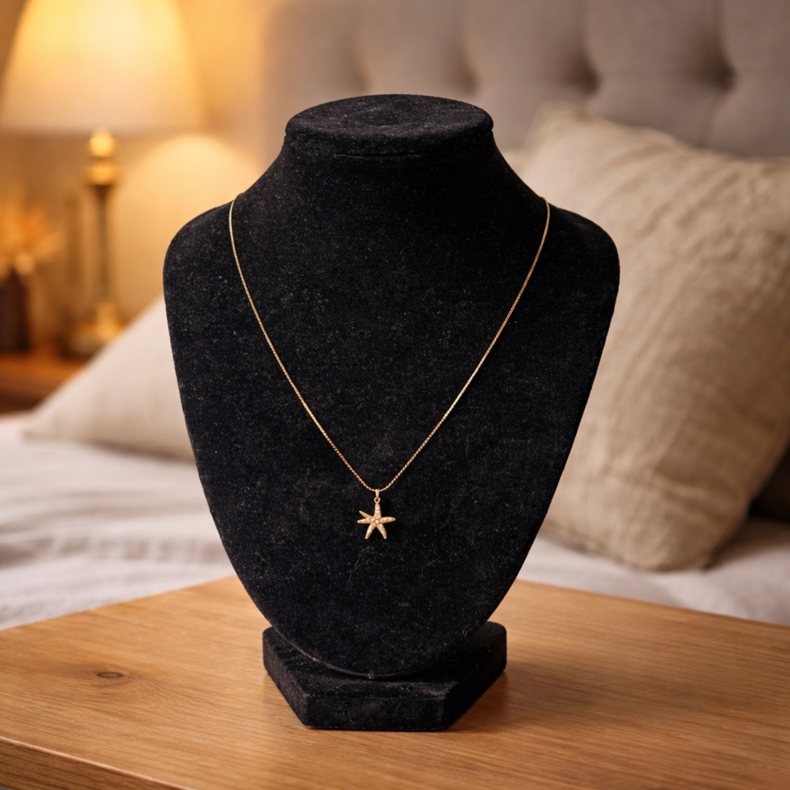 כוכב ים משובץ