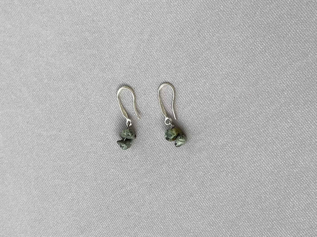 עגילי טורקיז אפריקאי