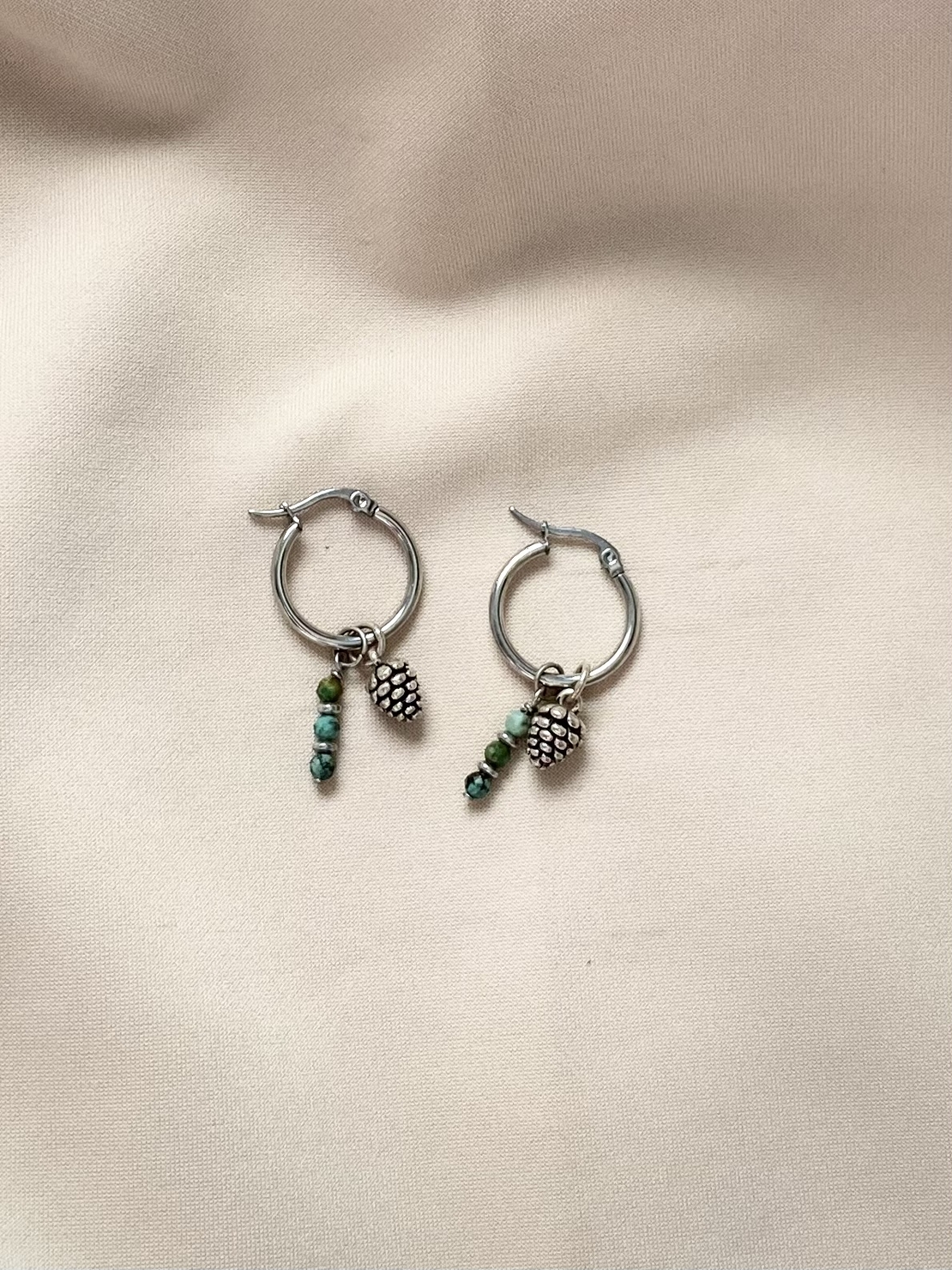 עגילי Forest Cone