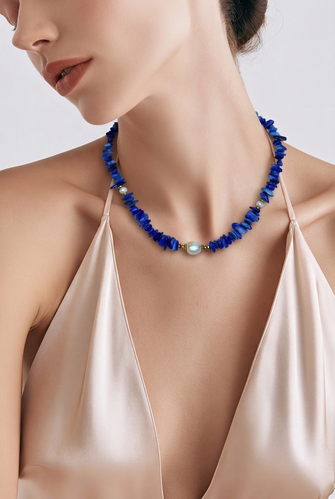 שרשרת Deep blue