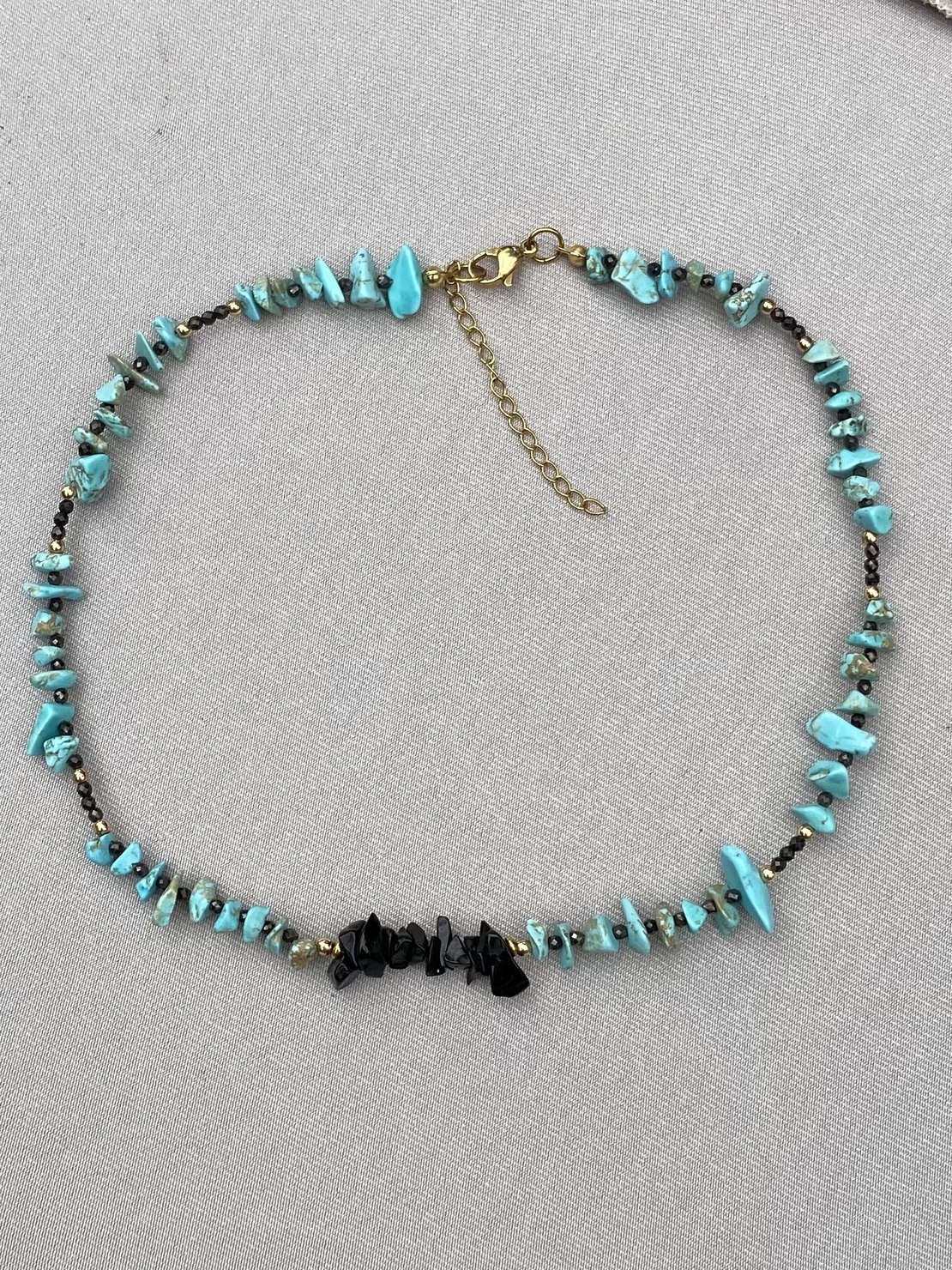 שרשרת טורקיז ואוניקס