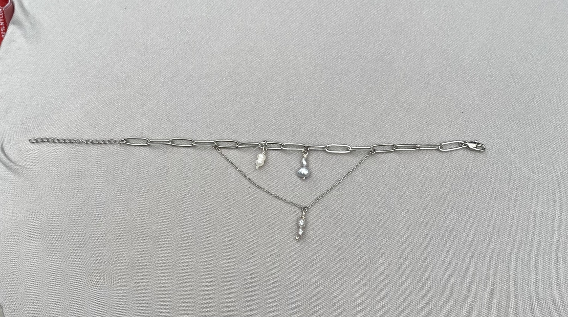 צמיד כסף חוליות