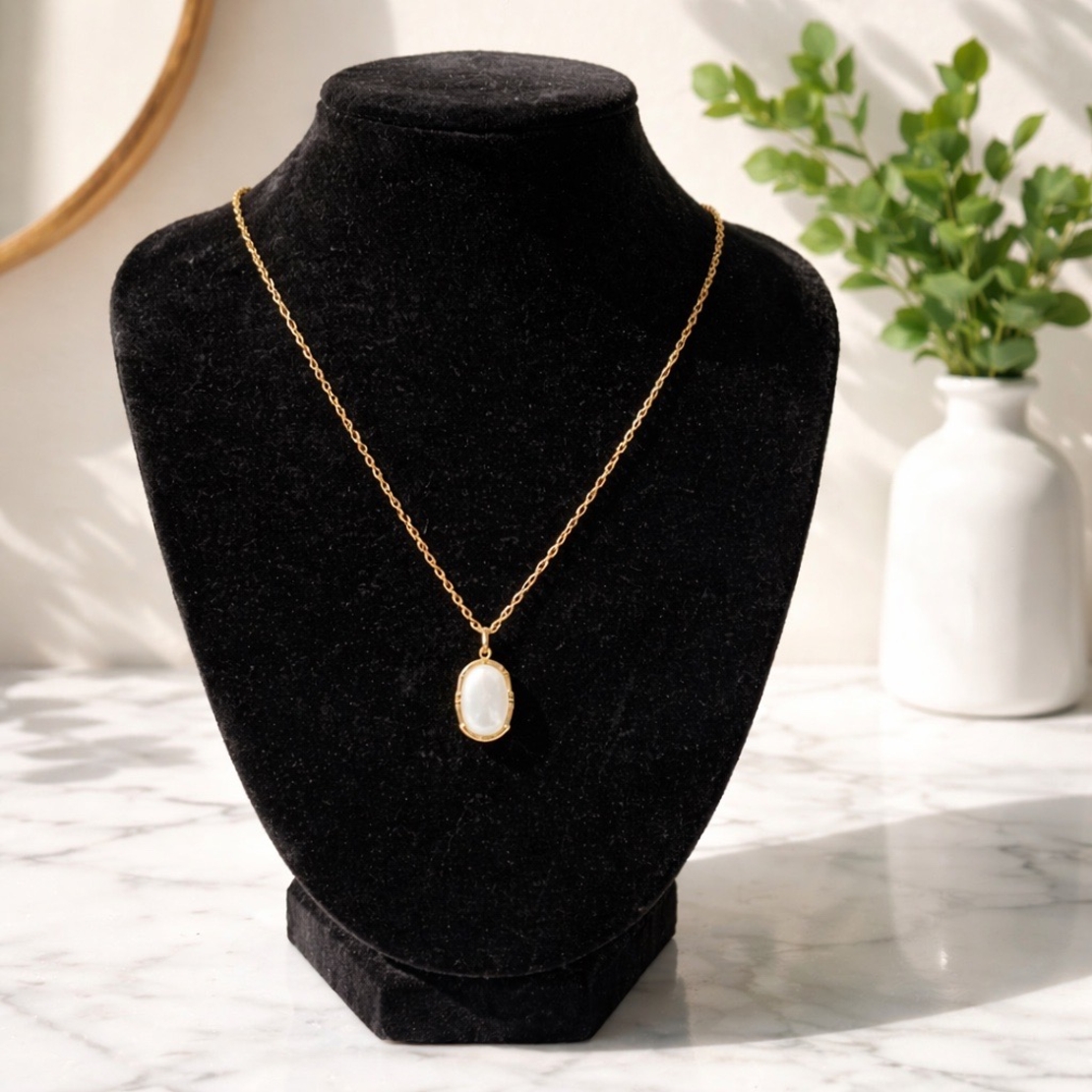 שרשרת תליון פנינה