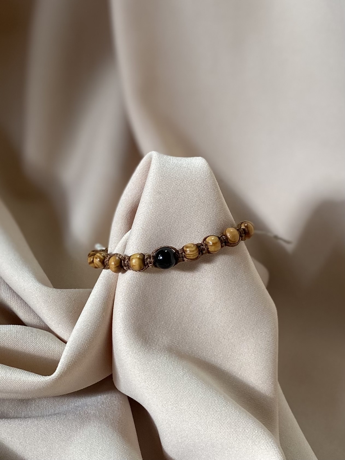 צמיד אוניקס חום