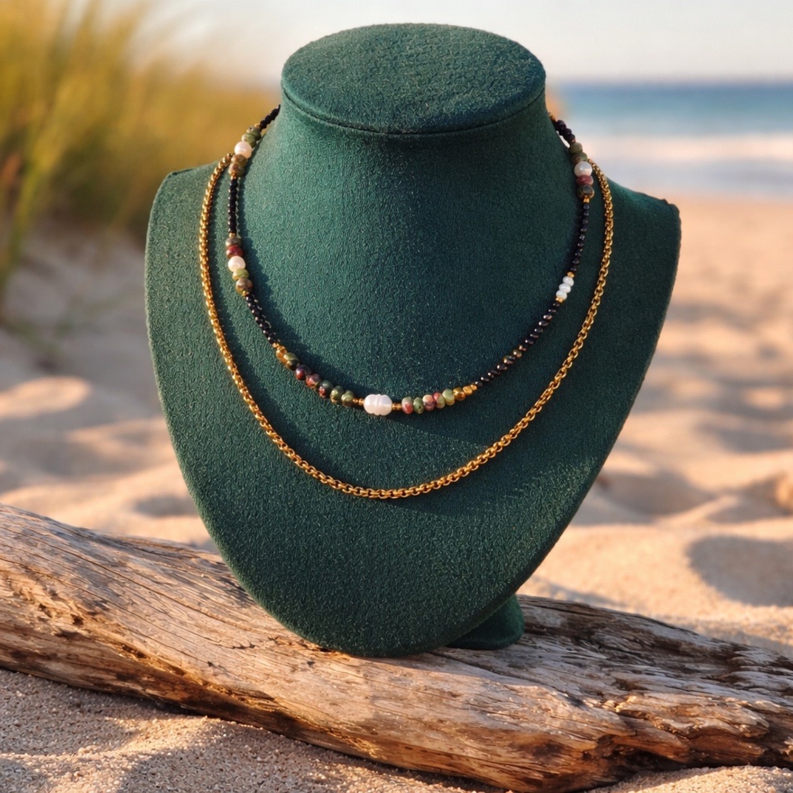 שרשרת Black Forest Pearl