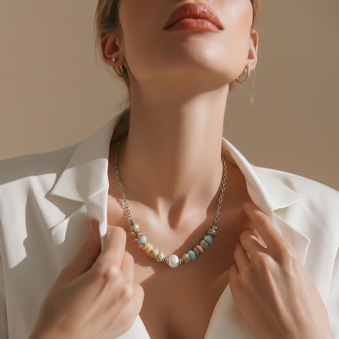 שרשרת כסף היולייט