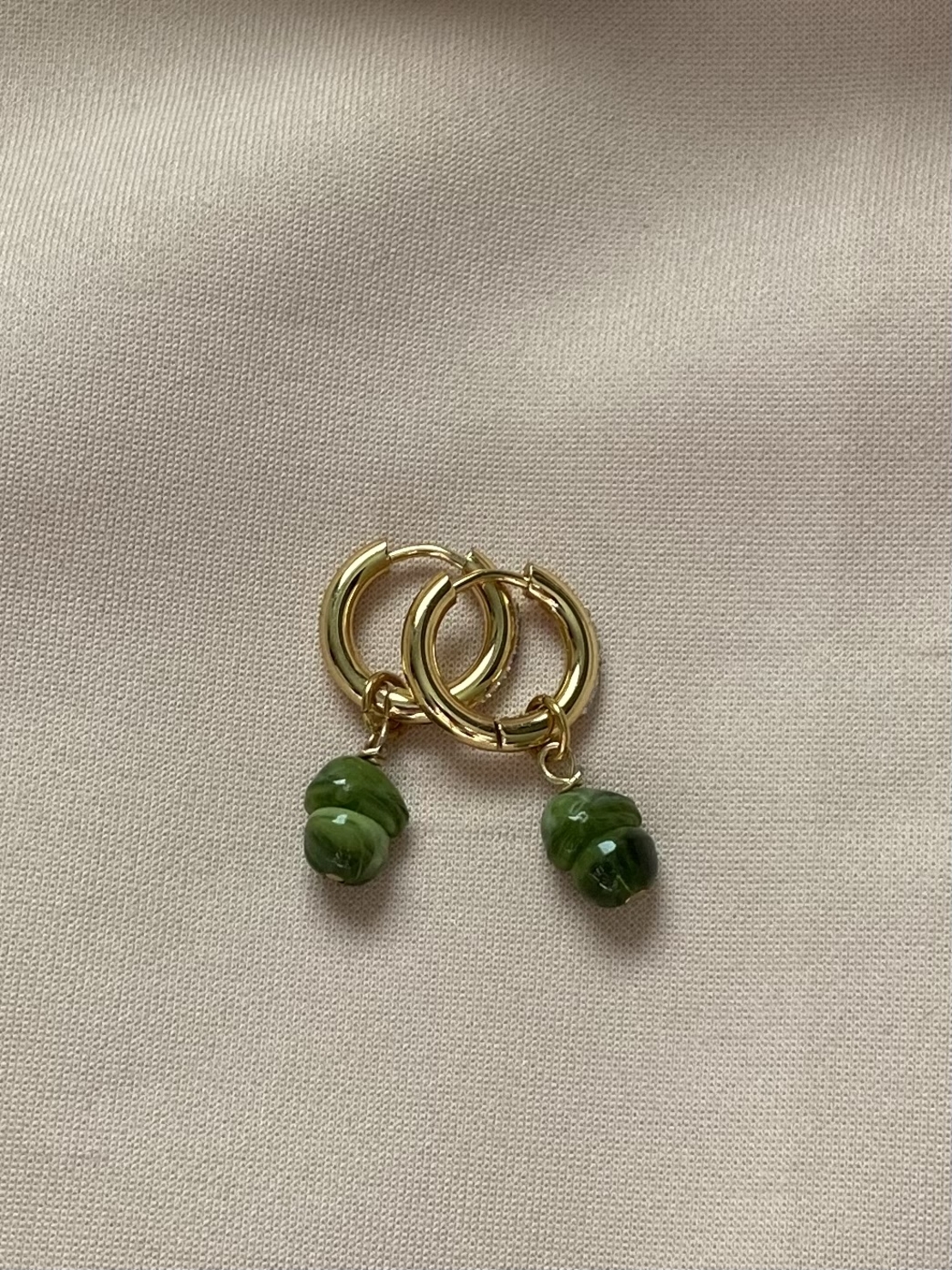 עגילי Golden Moss