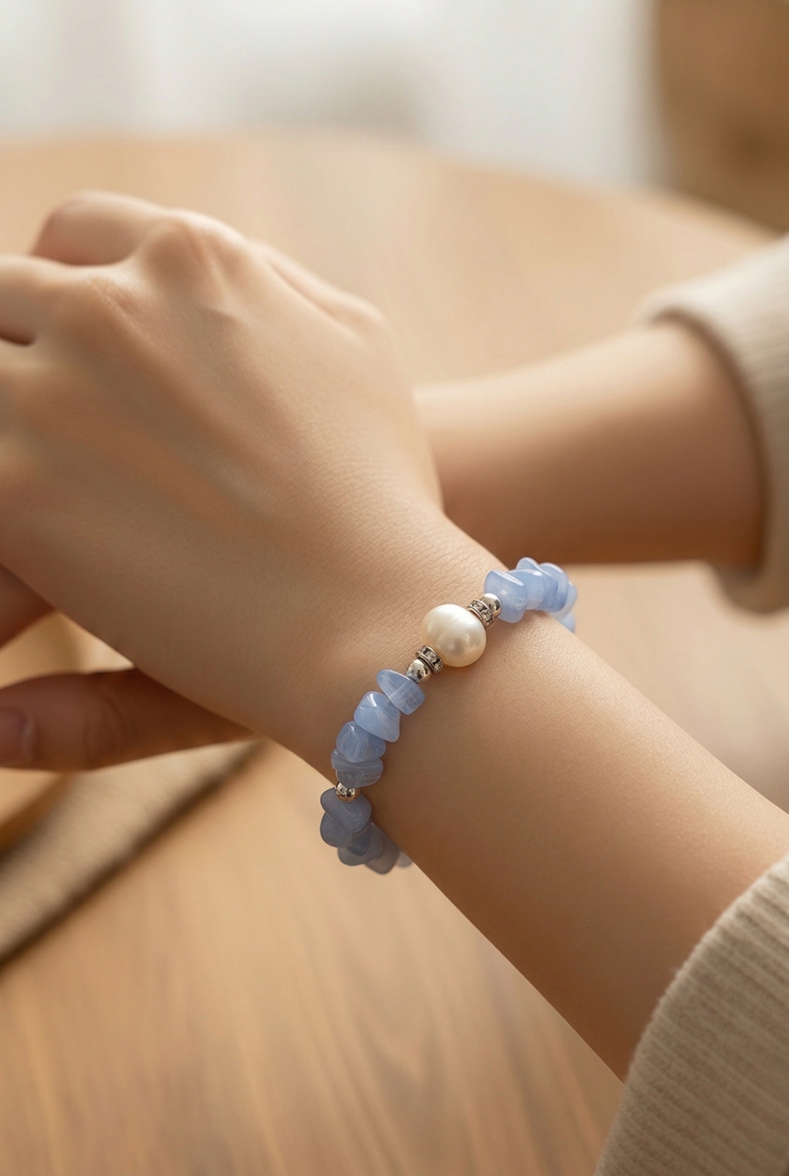 צמיד אקוומרין