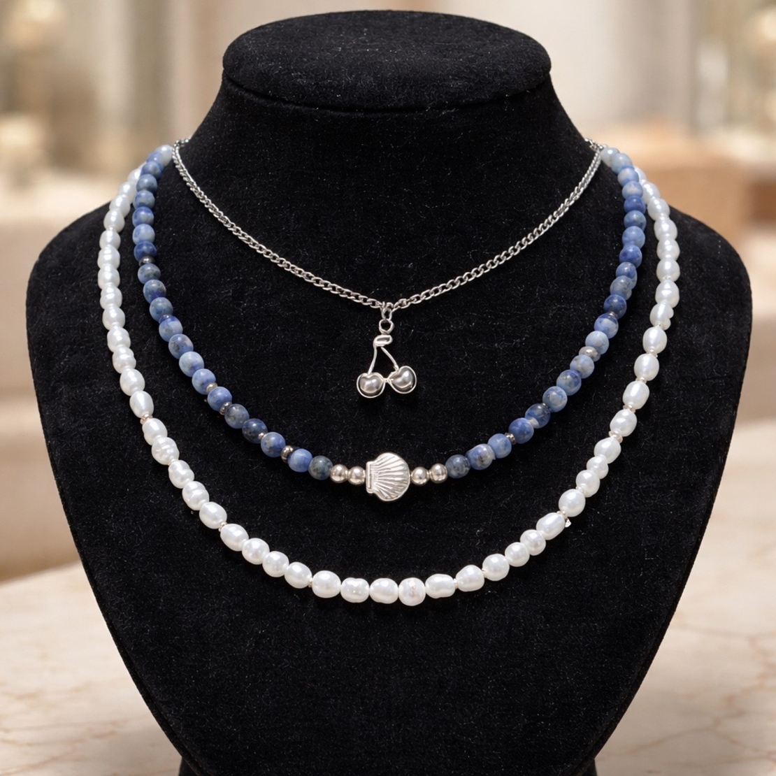 שרשרת תליון דובדבנים