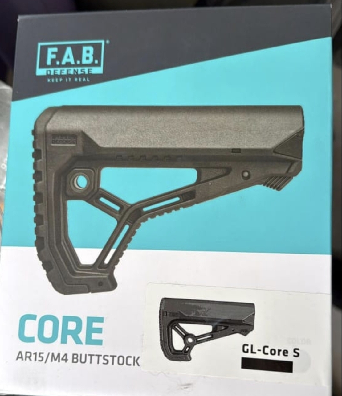 קת פאב שחורה FAB GL-CORE S