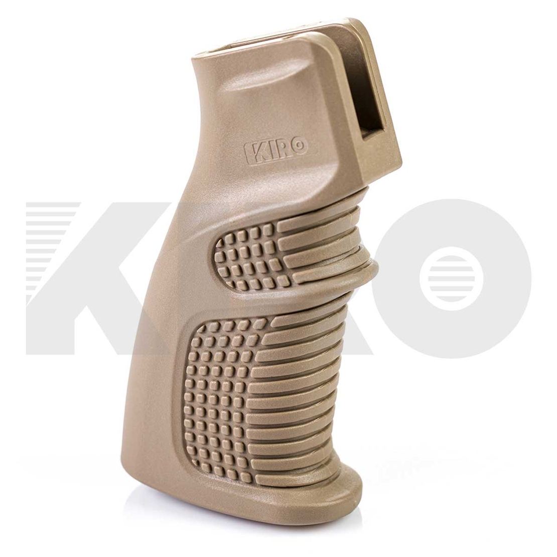 KIRO EBG15 - ידית אחיזה ארגונומית עם חריץ לאצבע ותא אטום