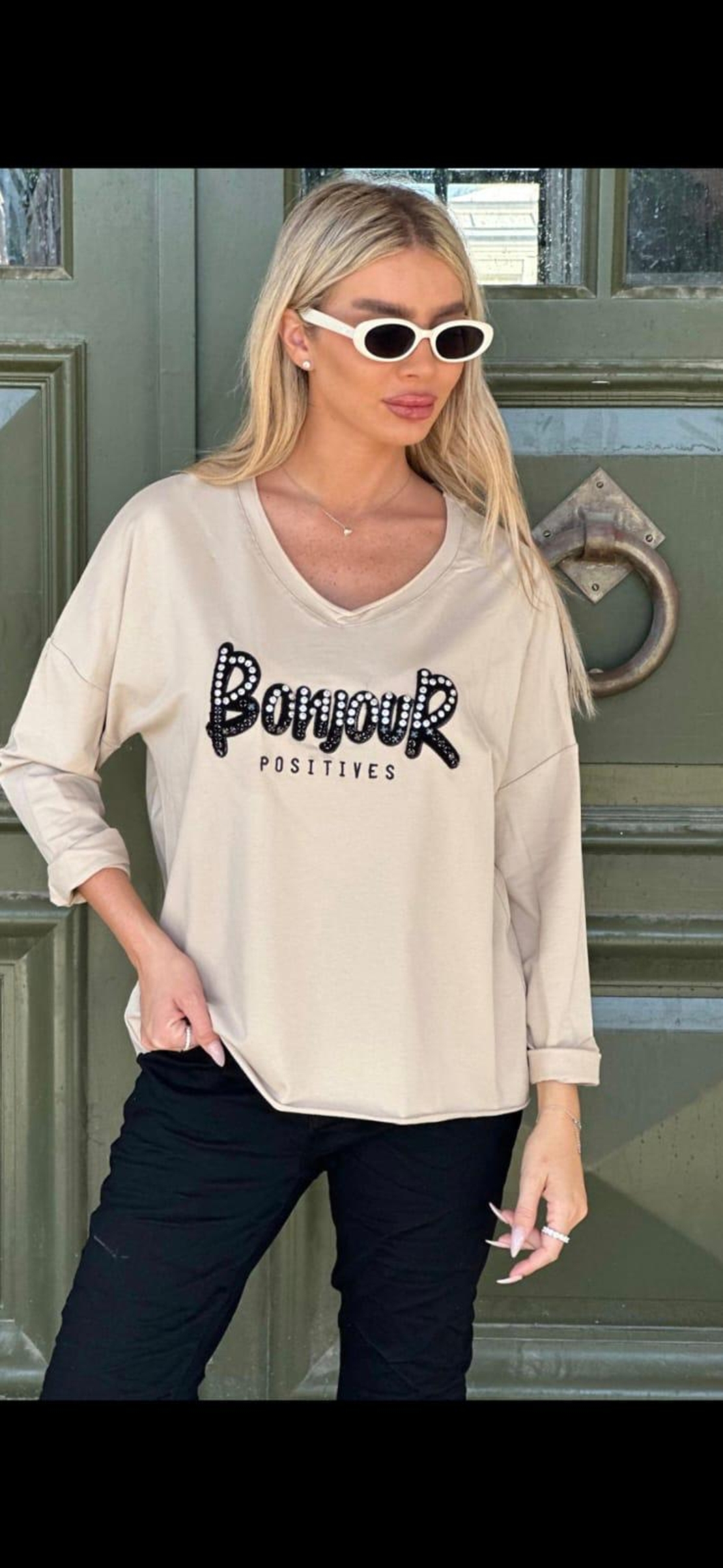 חולצת BONJOUR