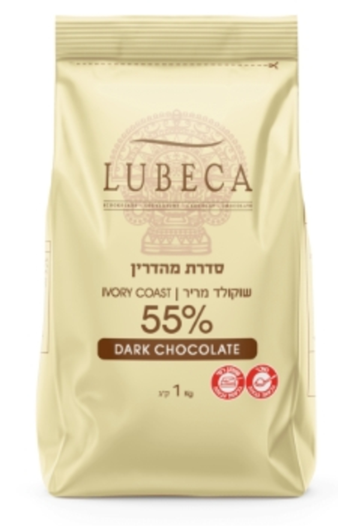 שוקולד לובקה מריר 55%