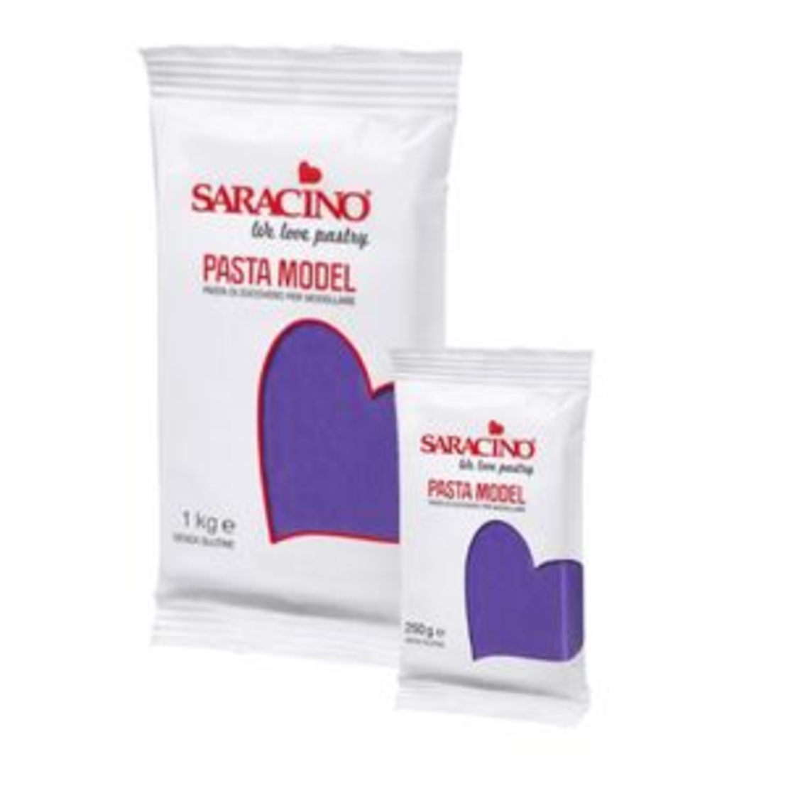 בצק סוכר סרנצ'ינו סגול 1 ק