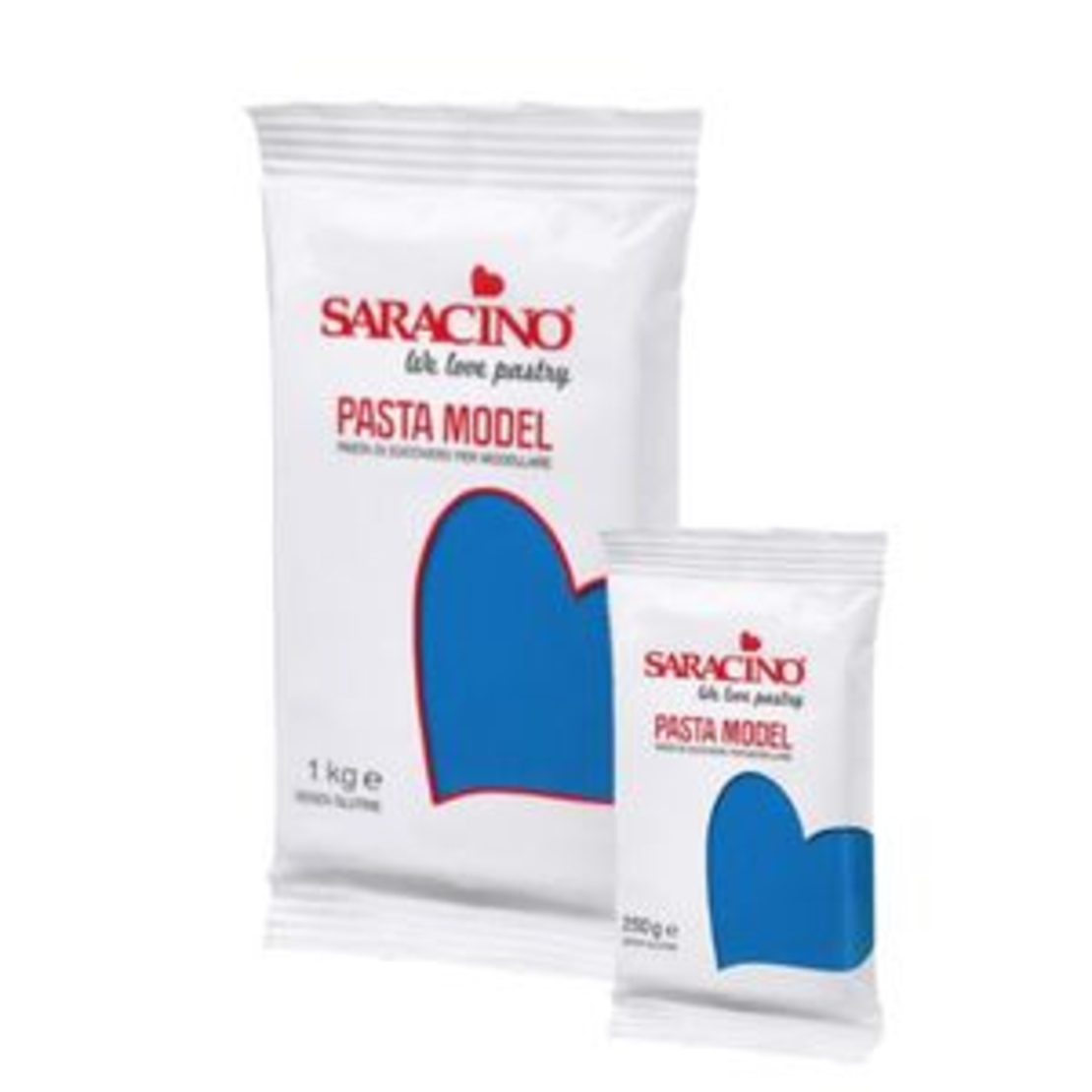 בצק סוכר סרנצ'ינו כחול רויאל 1 ק