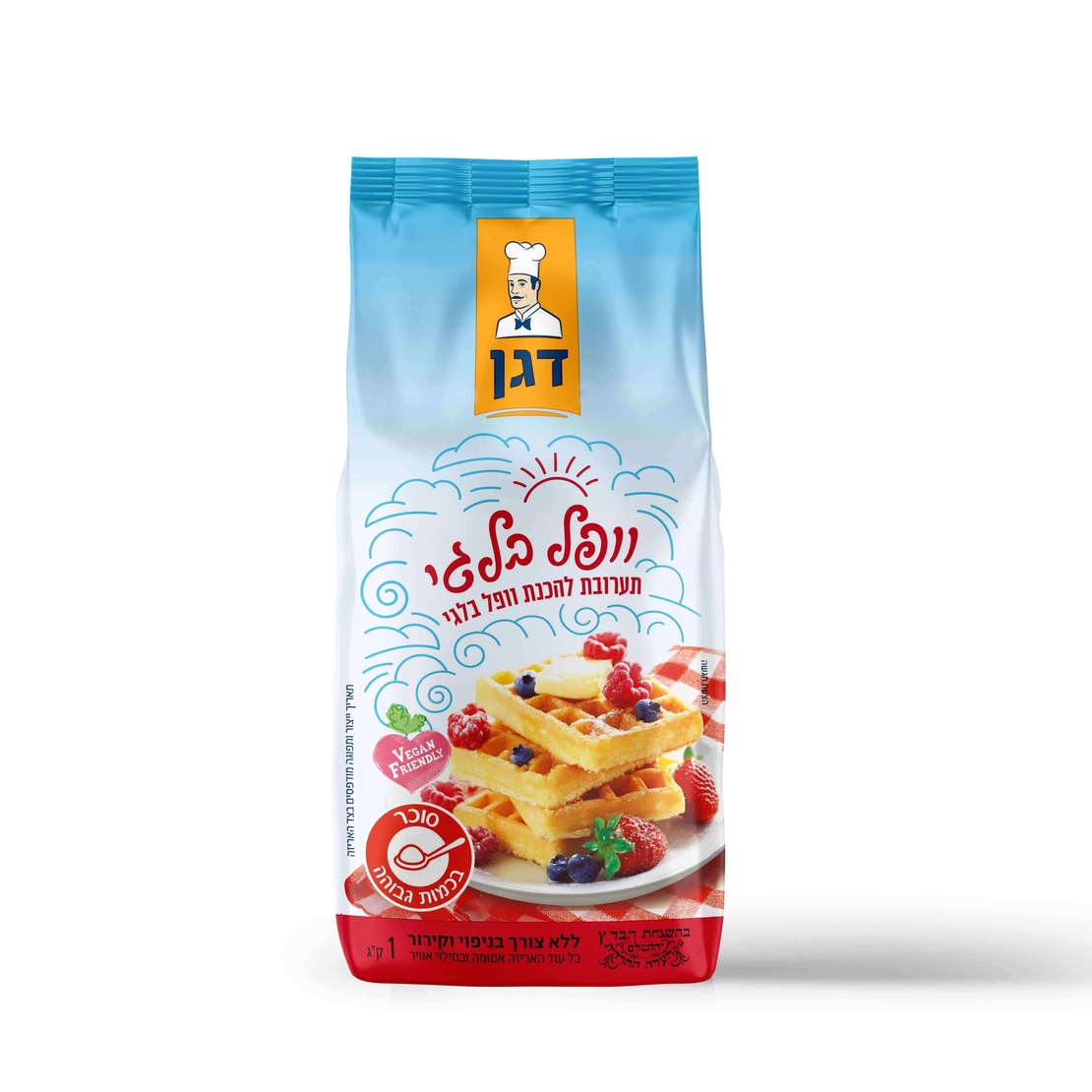 אבקה להכנת וופל בלגי