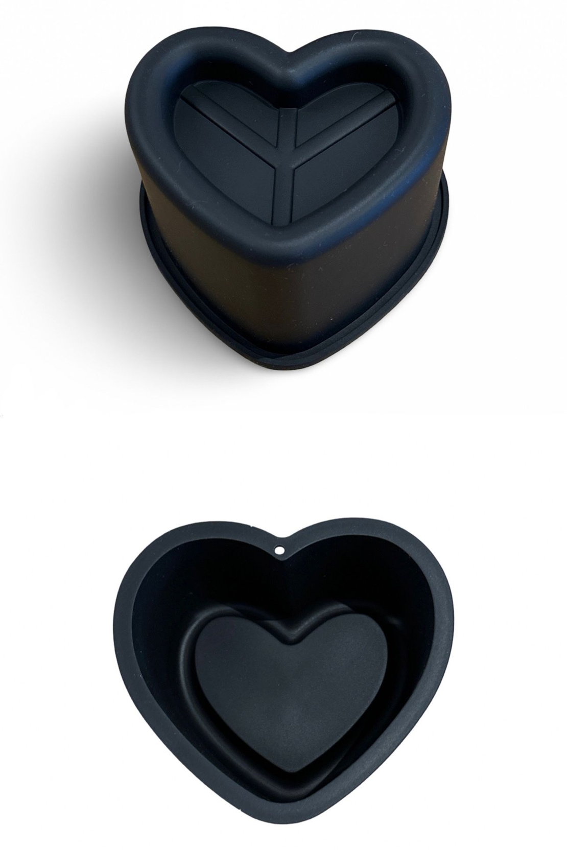 סיליקון עוגה אישית לב