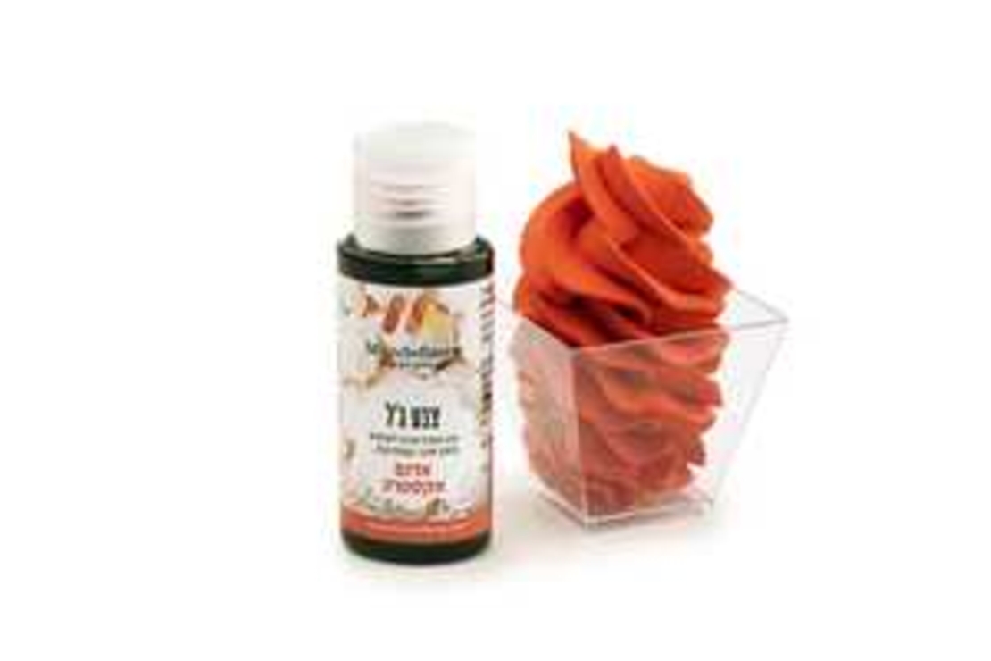 צבע ג'ל אדום אקסטרה