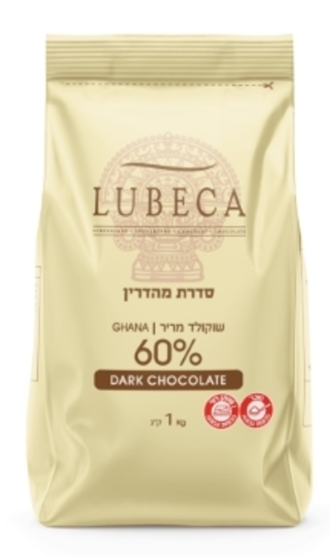 שוקולד לובקה מריר 60%