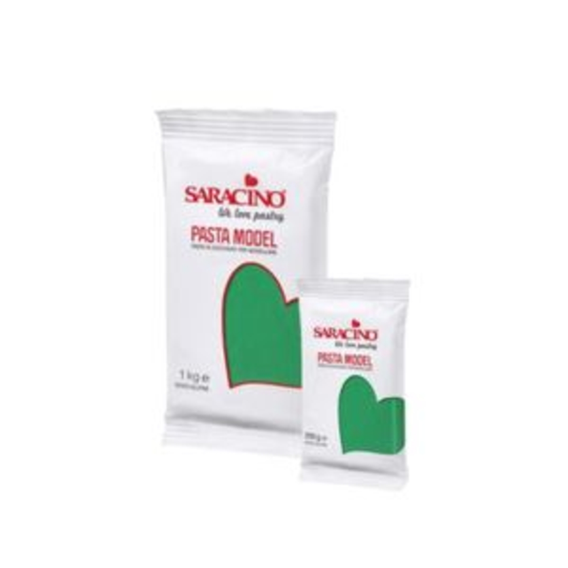 בצק סוכר סרנצ'ינו ירוק 1 ק