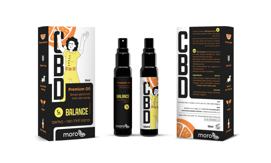 שמן מורו באלאנס - CBD 5%