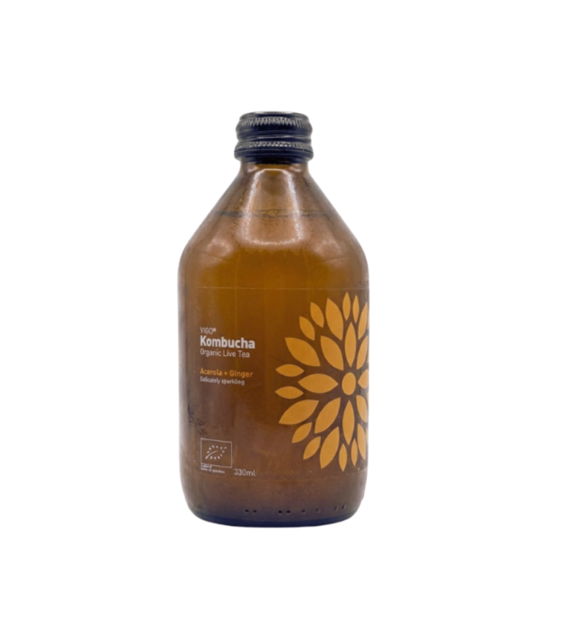 משקה קמבוצ'ה אורגני ויגו אסרולה וג'ינג'ר | 315 מ